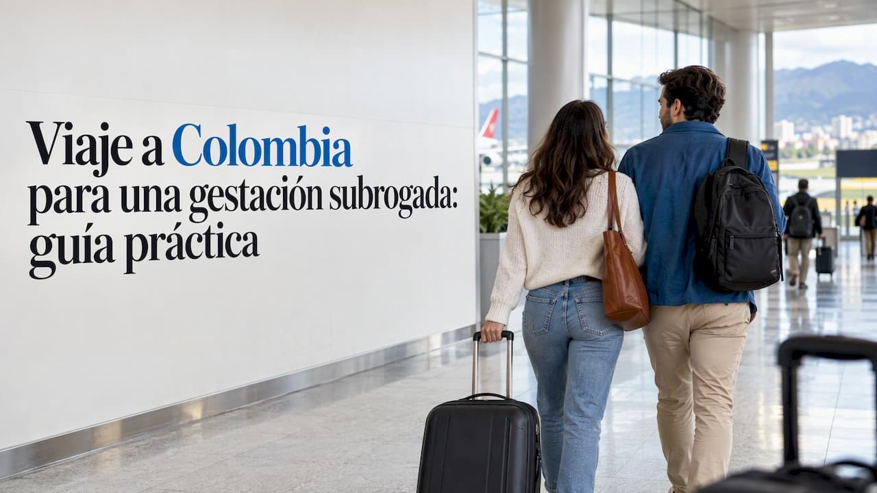 Viaje a Colombia para una gestación subrogada: guía práctica